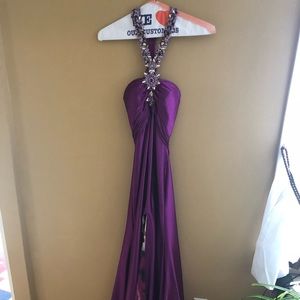 Purple Gigi Formal Dress, Size 2 (EUC)